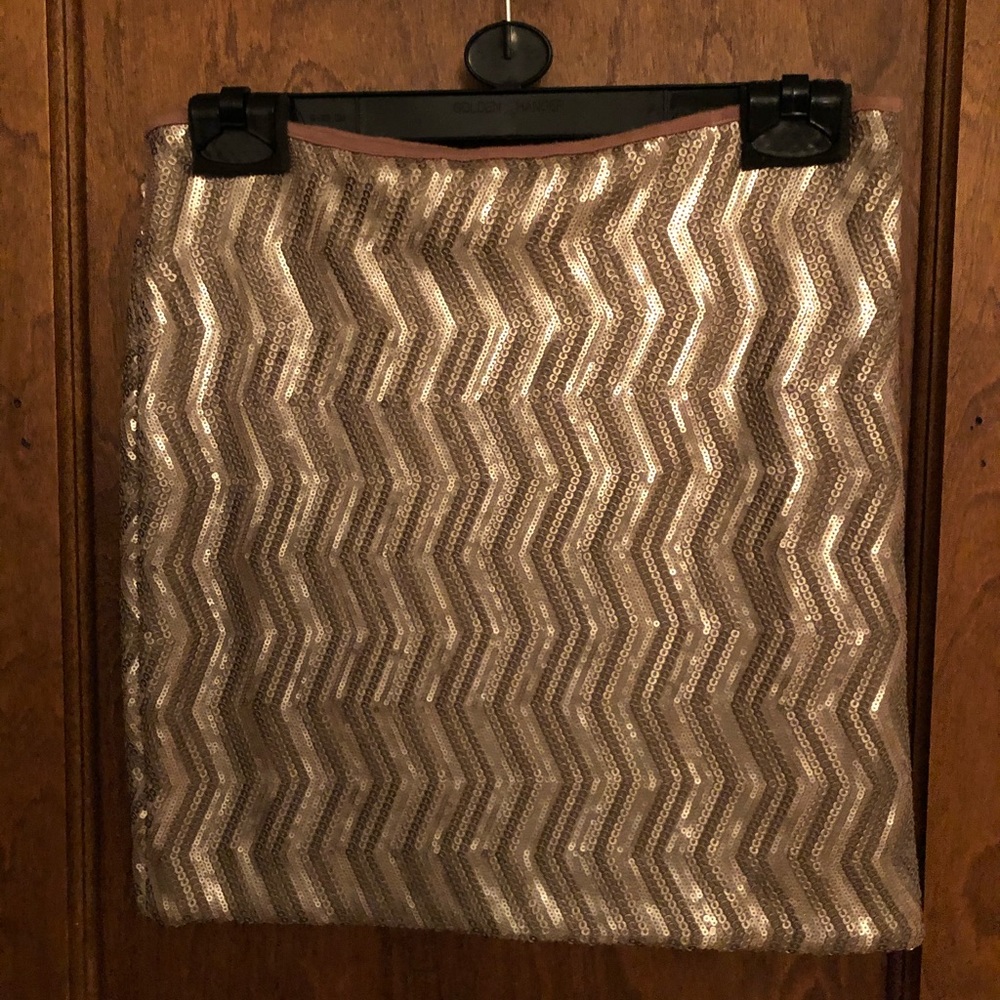 Free people sequin mini skirt - worn once!